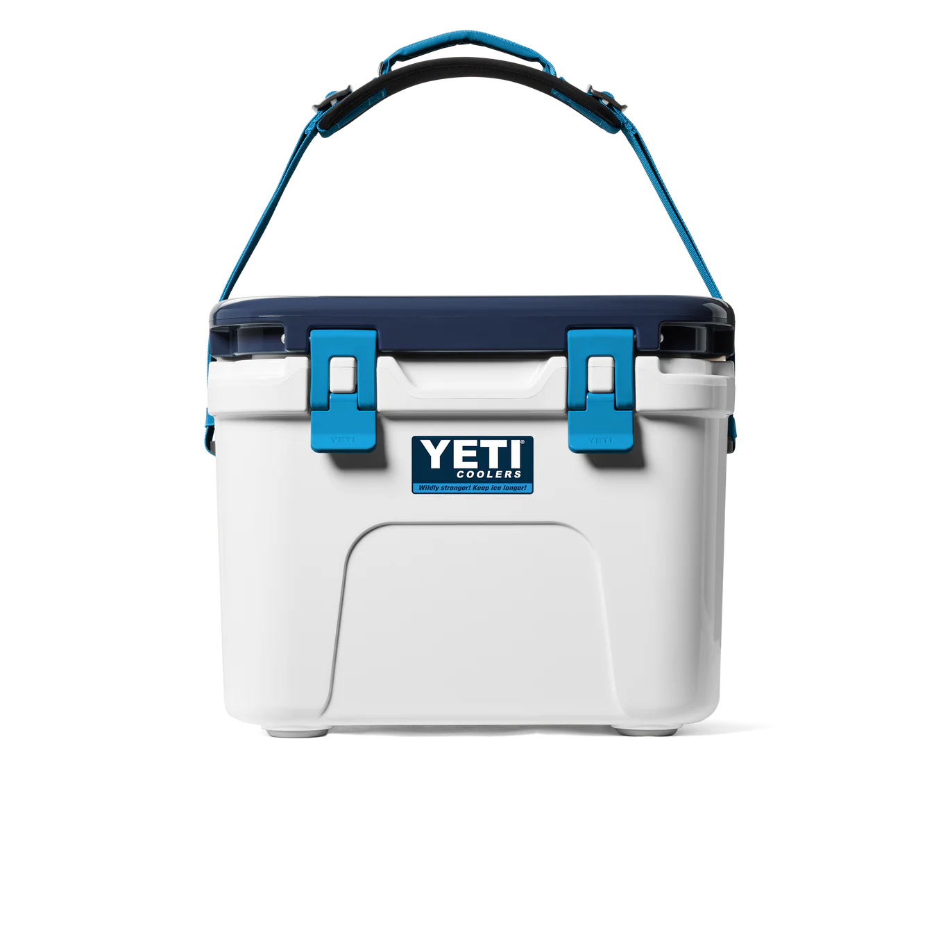 YETI Roadie 15 Cool Box - White/Blue (Seasonal Edition)