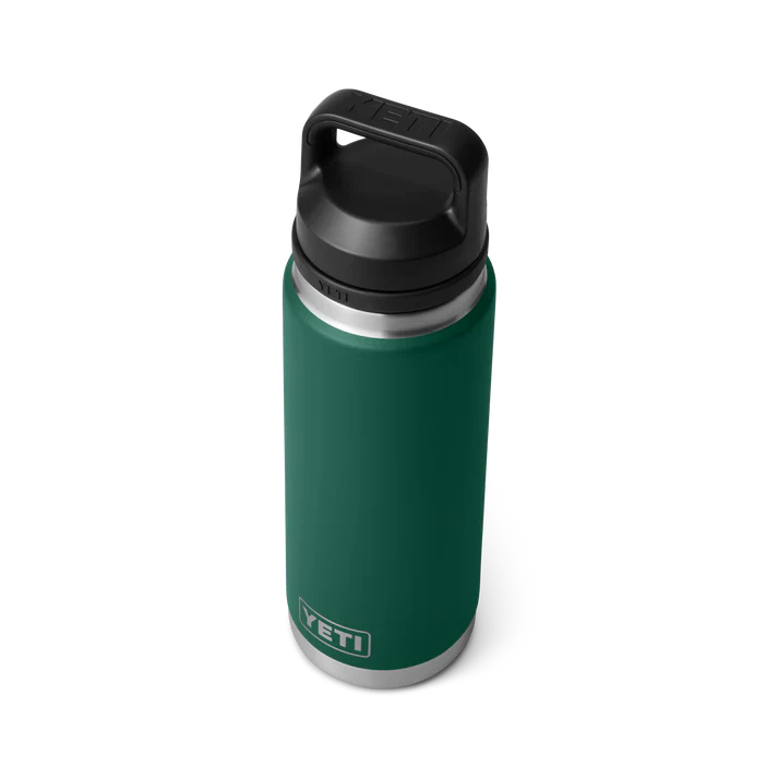 YETI Rambler 26 oz (769 ml) Bottle with Chug Cap - Black Forest Green (Seasonal Edition)