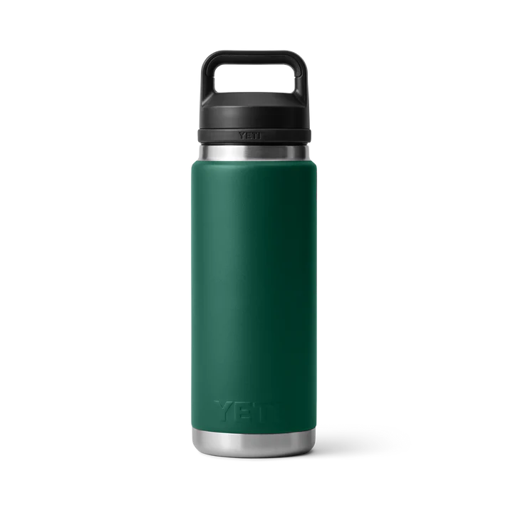 YETI Rambler 26 oz (769 ml) Bottle with Chug Cap - Black Forest Green (Seasonal Edition)