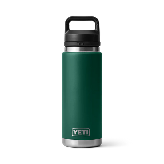 YETI Rambler 26 oz (769 ml) Bottle with Chug Cap - Black Forest Green (Seasonal Edition)