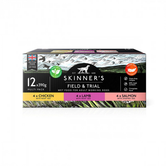 Skinners Field & Trial Wet Food Adult Mix 12 x 390g