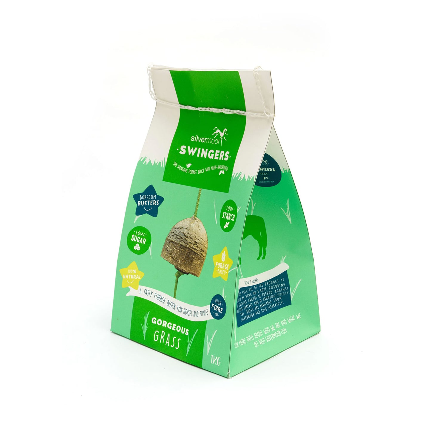 Silvermoor Swingers Hanging Equine Forage Block