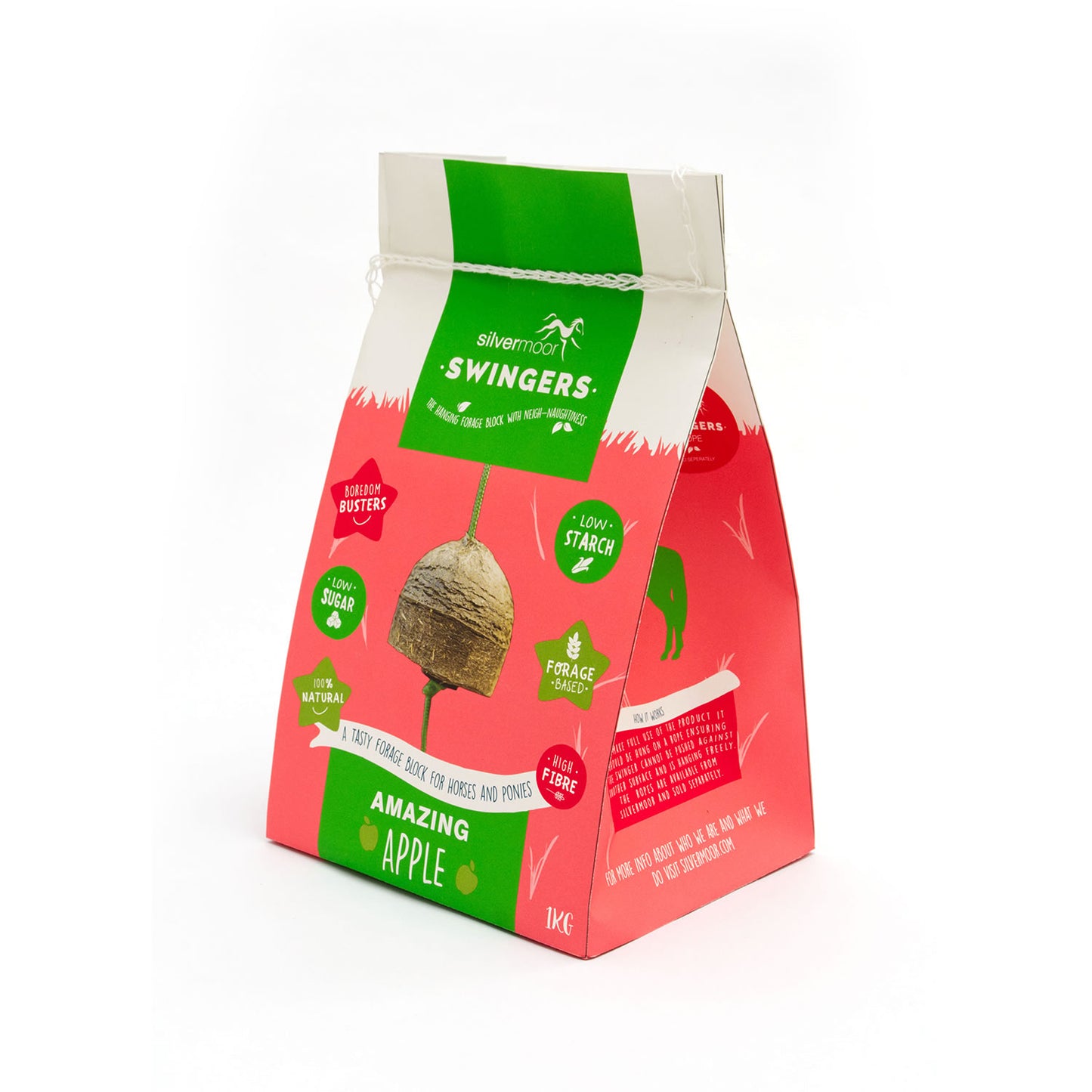 Silvermoor Swingers Hanging Equine Forage Block