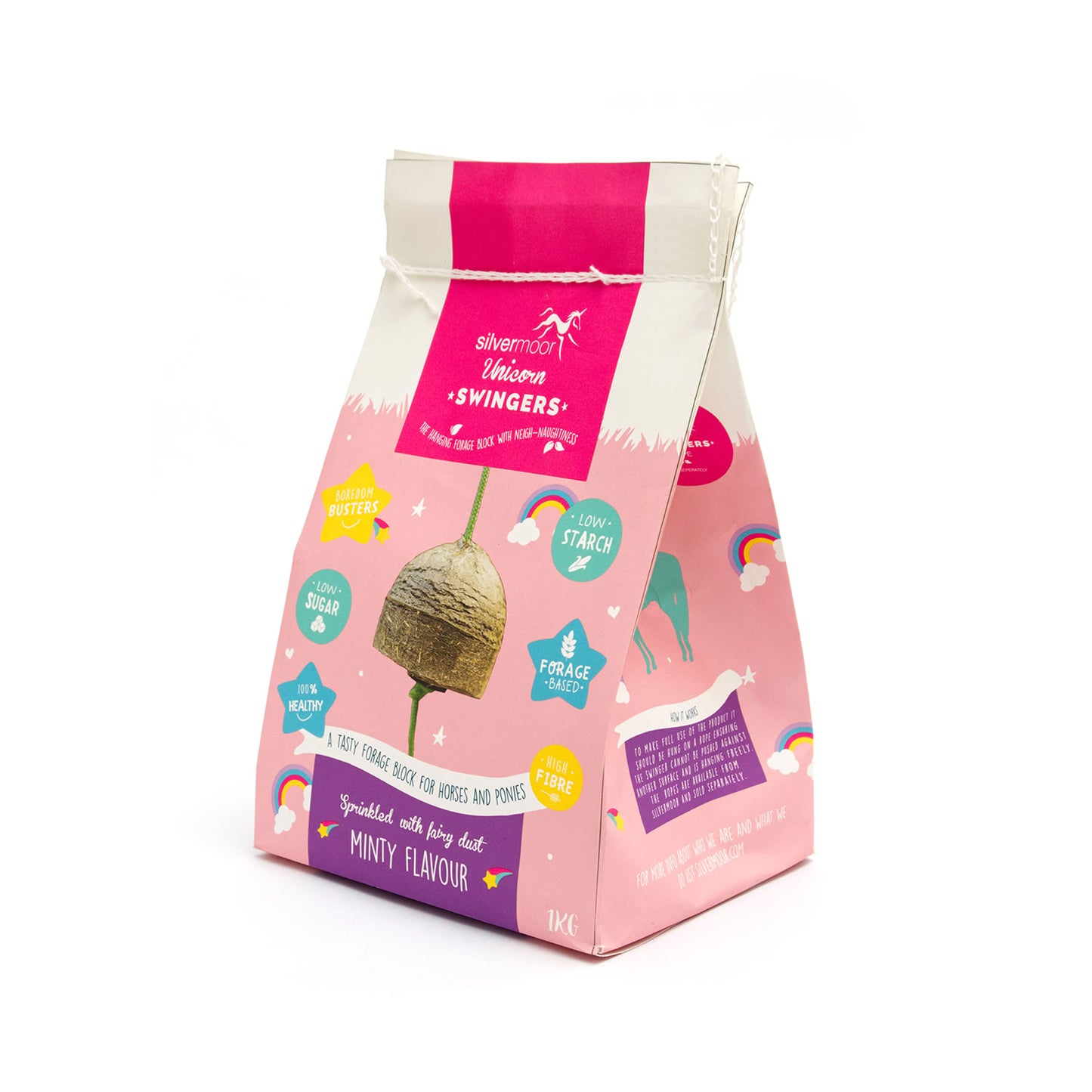 Silvermoor Swingers Hanging Equine Forage Block