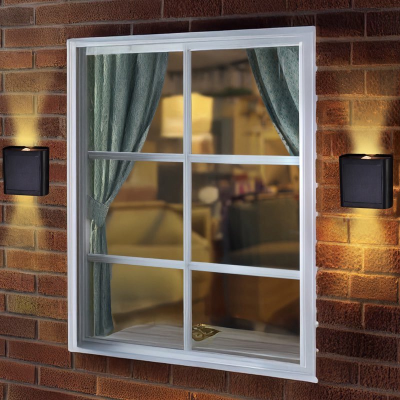 Smart Garden 2-Way Wall, Fence & Post Light, 2Pk