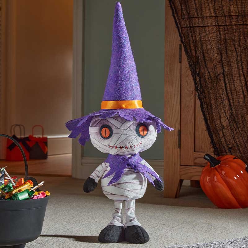 Smart Garden MummyWitch Standing Plush Halloween Decoration