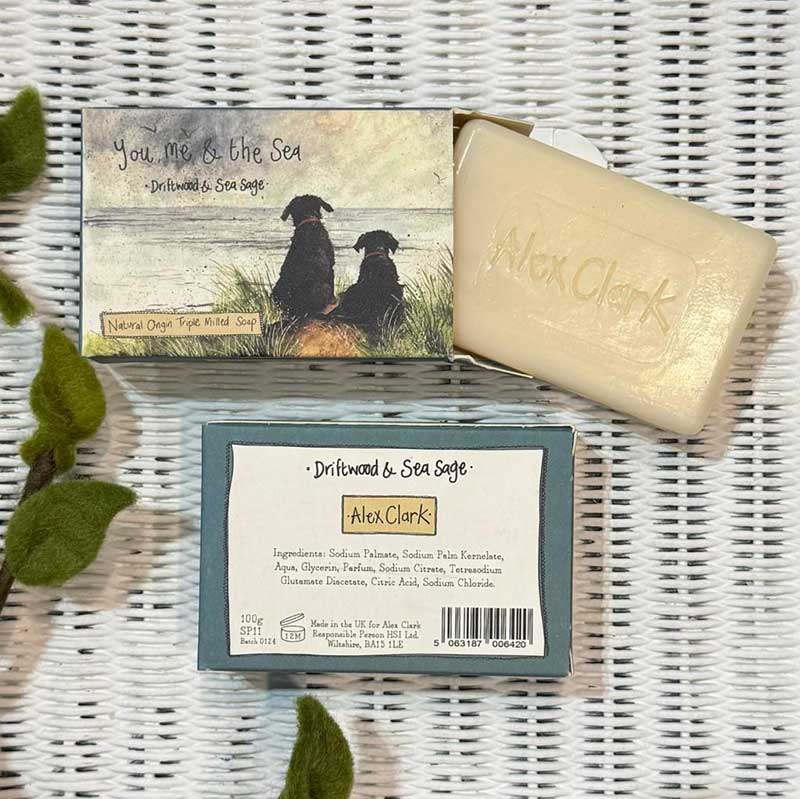 Alex Clark You, Me & the Sea Driftwood & Sea Sage Soap