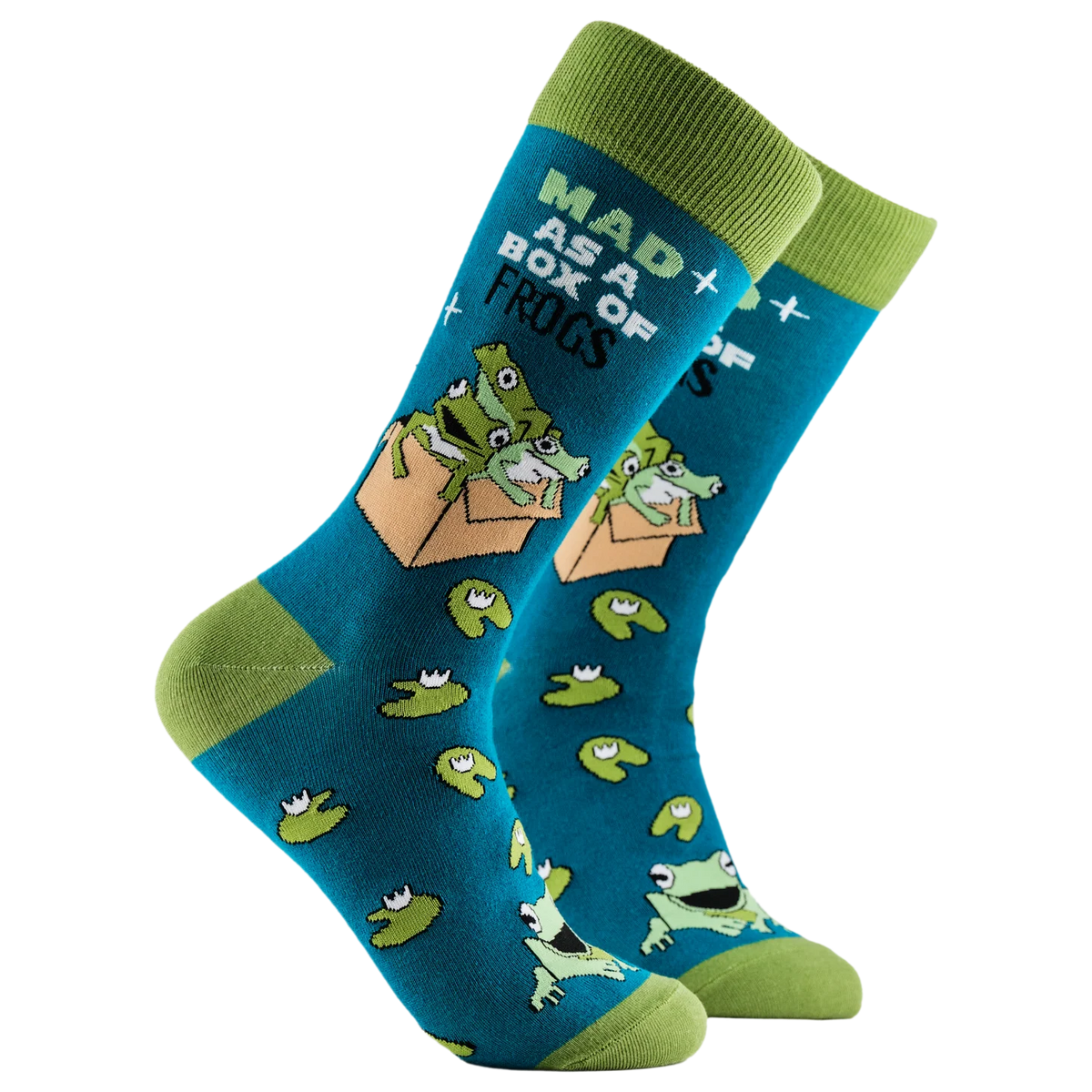 Socktopus Mad as a Box of Frogs Socks