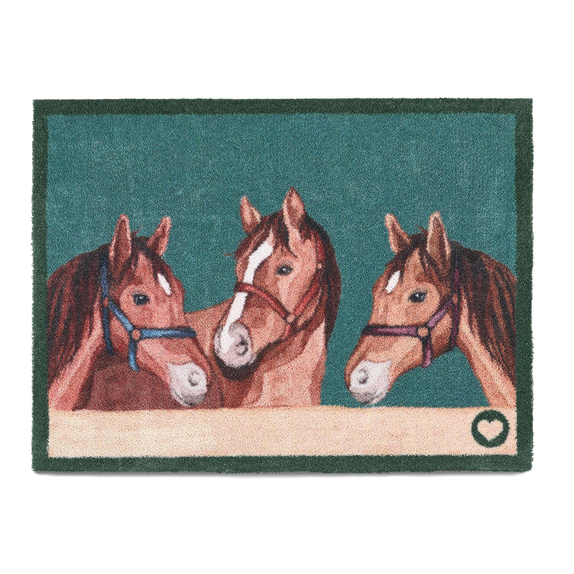 Hug Rug Stable Horses Door Mat