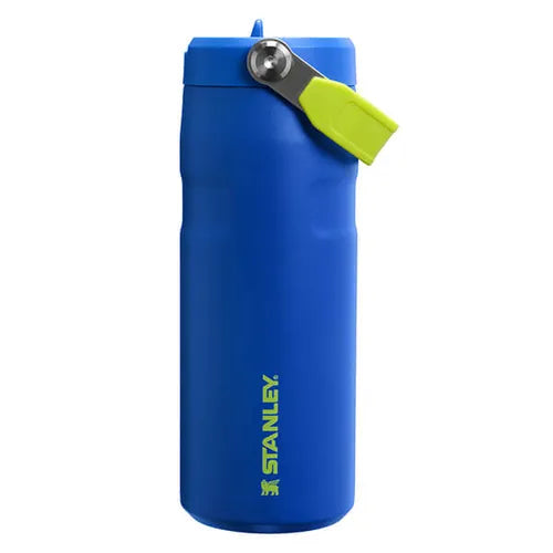 Stanley IceFlow Bottle Flip Straw 2.0 470ml - Cobalt Chartreuse
