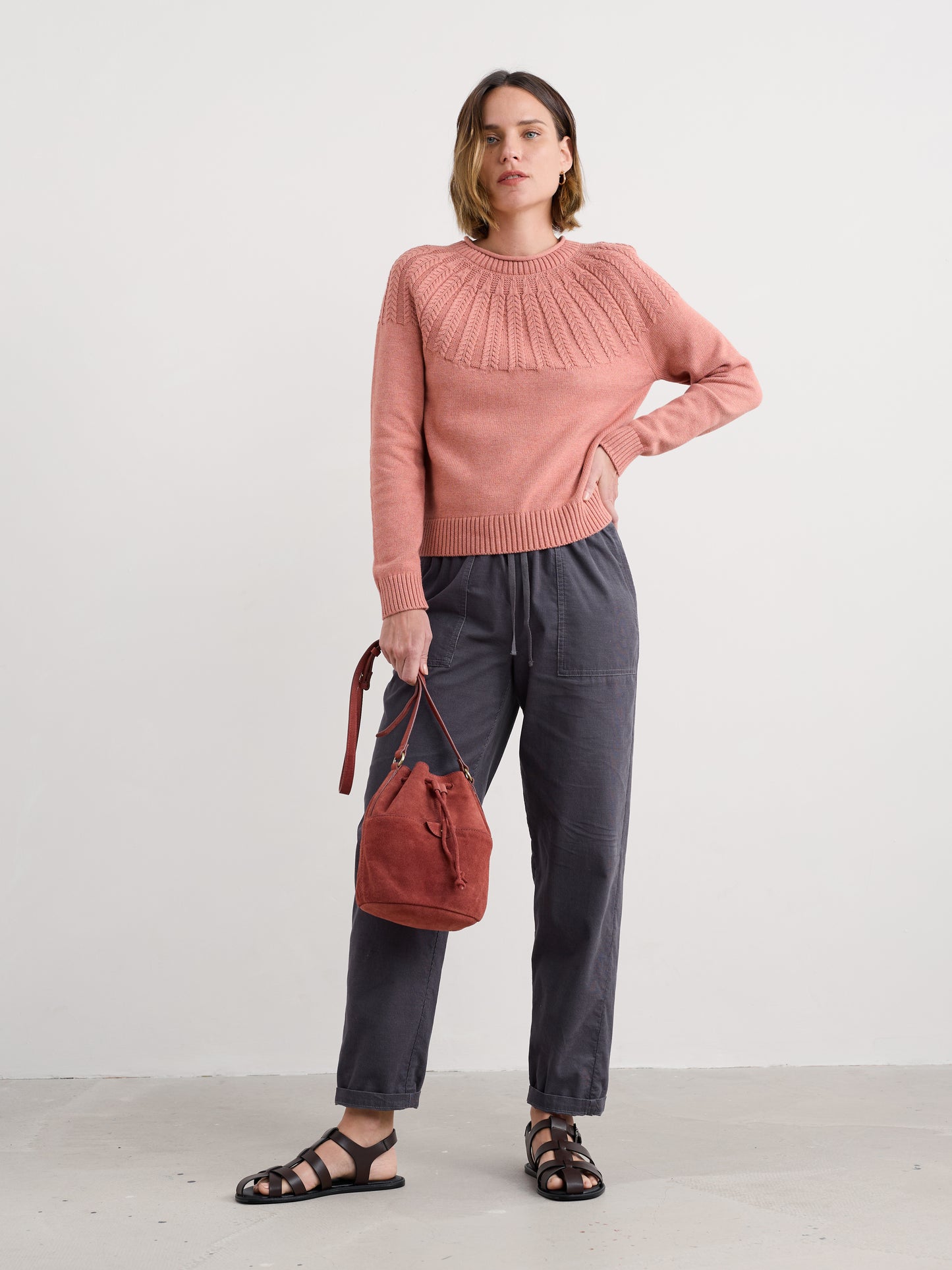 Seasalt Stone Chat Organic Cotton Jumper