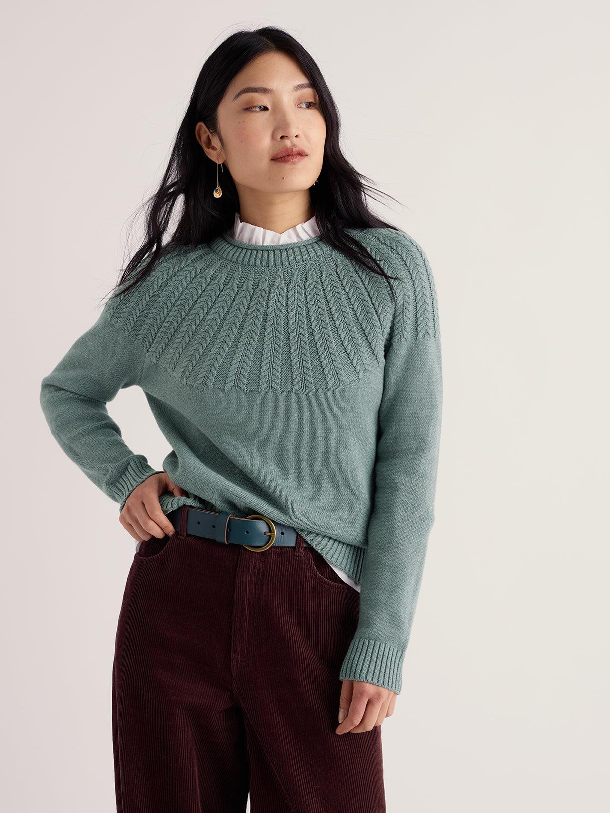 Seasalt Stone Chat Organic Cotton Jumper