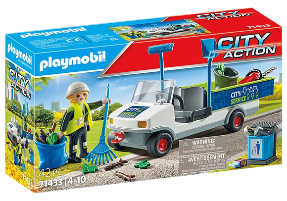 Playmobil City Action Street Cleaning with e-Vehicle 71433