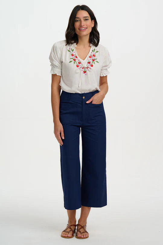 Sugarhill Brighton Angelique Shirred Top
