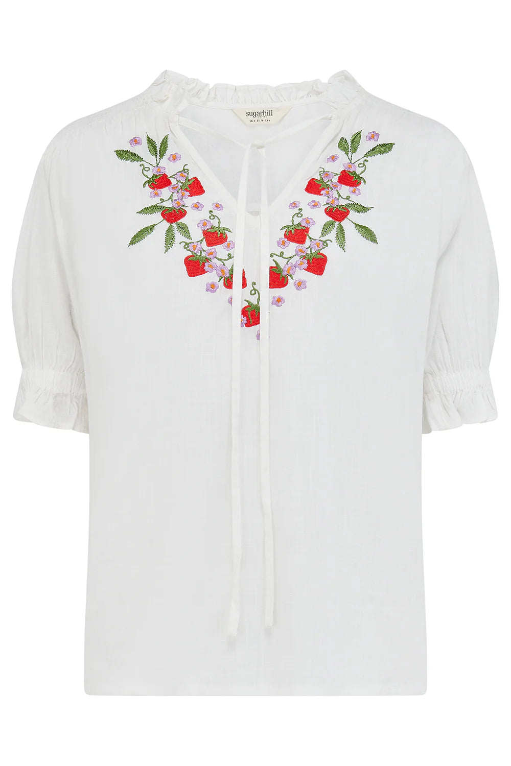 Sugarhill Brighton Angelique Shirred Top