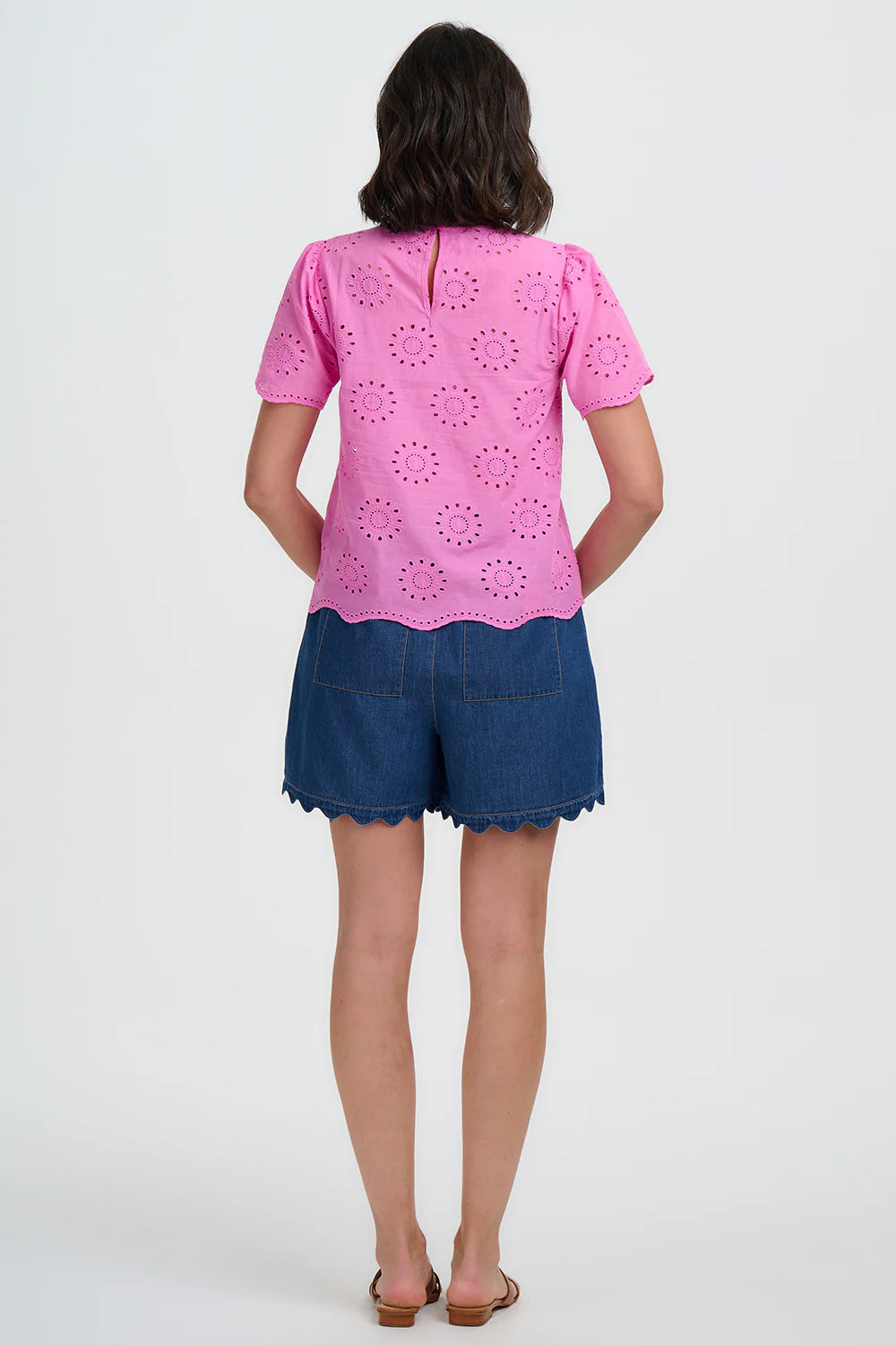 Sugarhill Brighton Bonita Broderie Anglaise Top