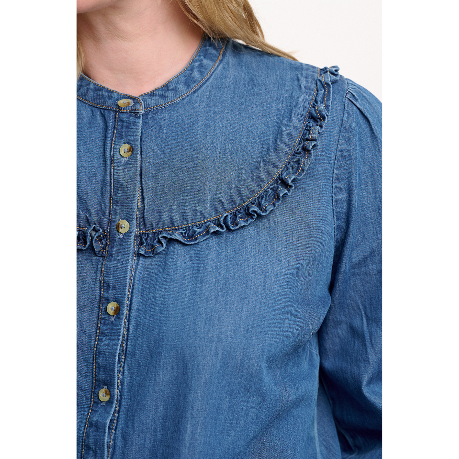 Sugarhill Brighton Heidi Frill Shirt