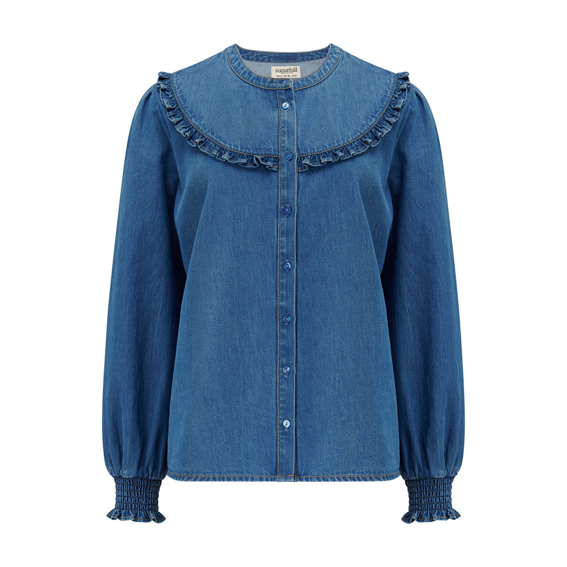 Sugarhill Brighton Heidi Frill Shirt