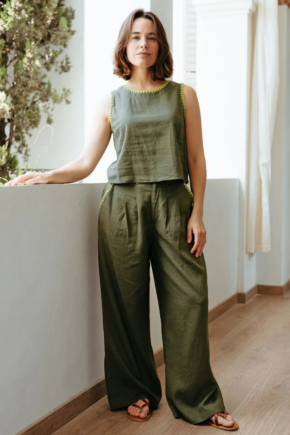 Sugarhill Brighton Lois Wide Leg Trousers