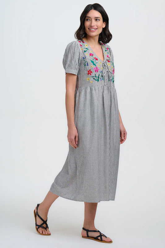 Sugarhill Brighton Ruby Midi Smock Dress