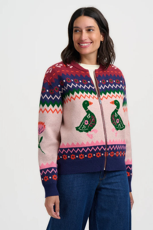 Sugarhill Brighton Solana Knitted Bomber