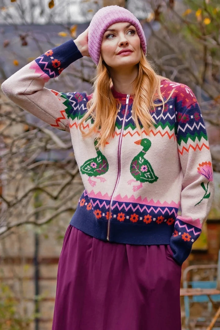 Sugarhill Brighton Solana Knitted Bomber