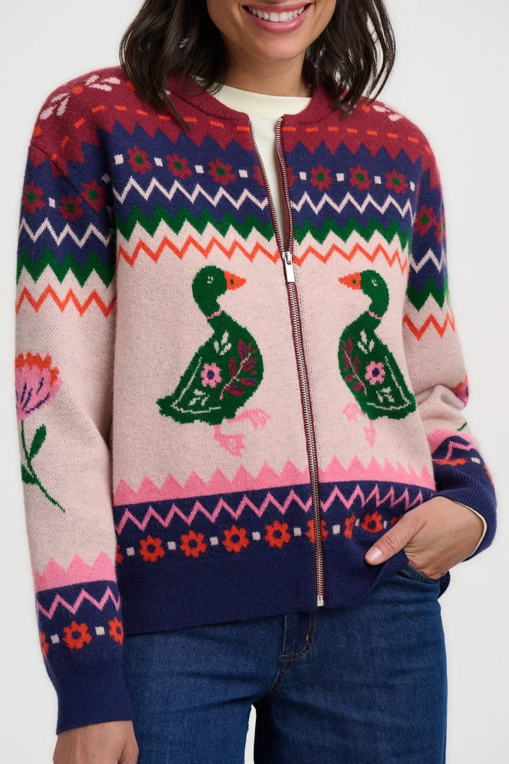 Sugarhill Brighton Solana Knitted Bomber