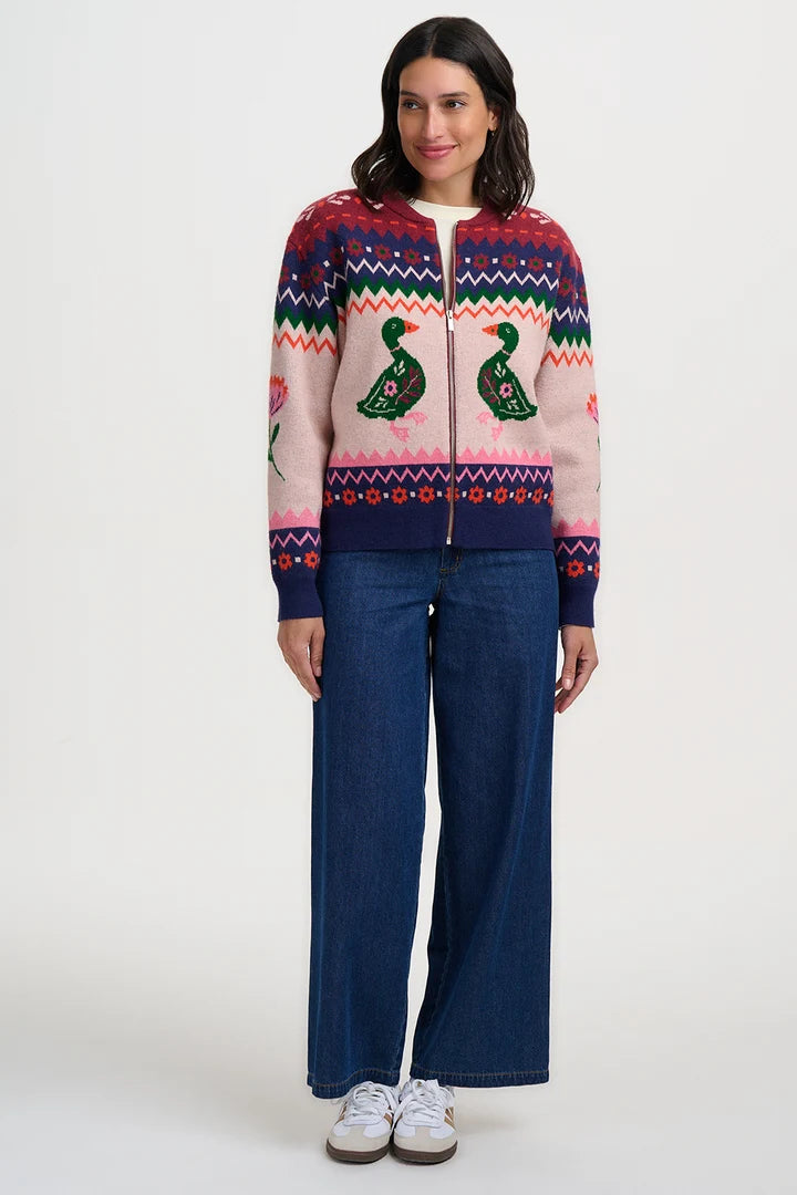 Sugarhill Brighton Solana Knitted Bomber