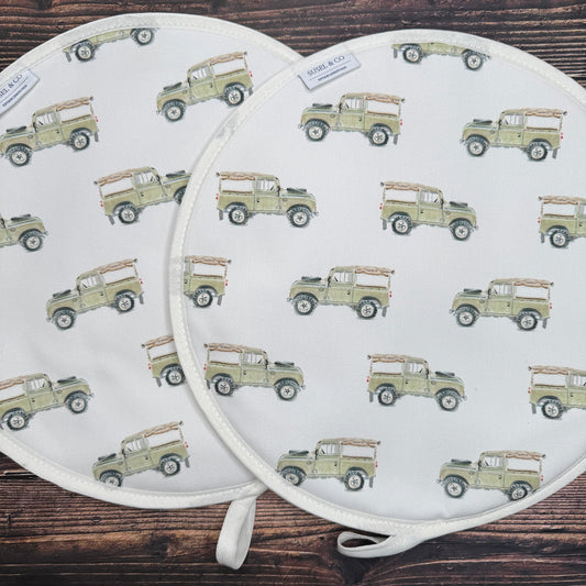 Susel & Co Hob Cover Pair Defender