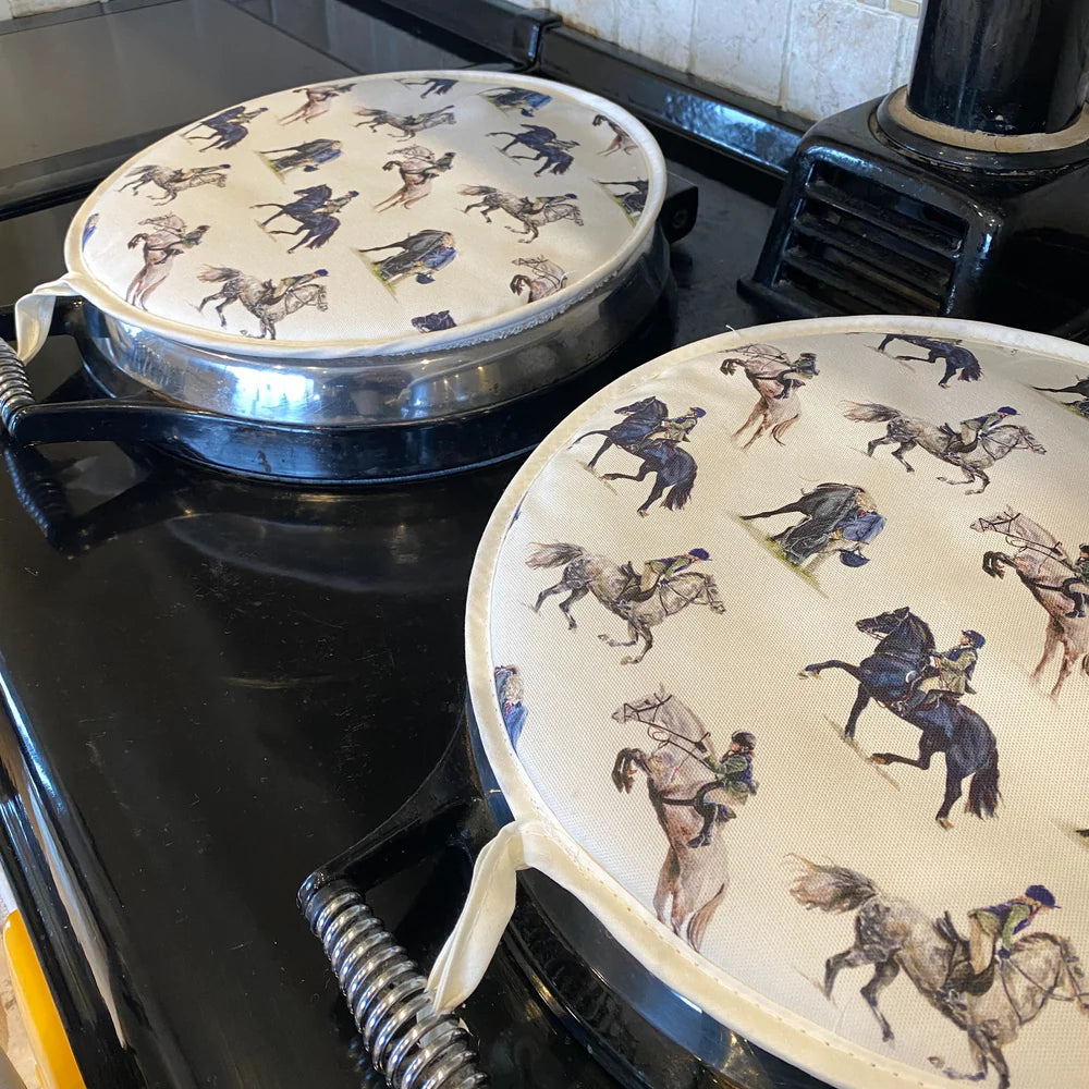Susel & Co Hob Cover Pair Pony Club