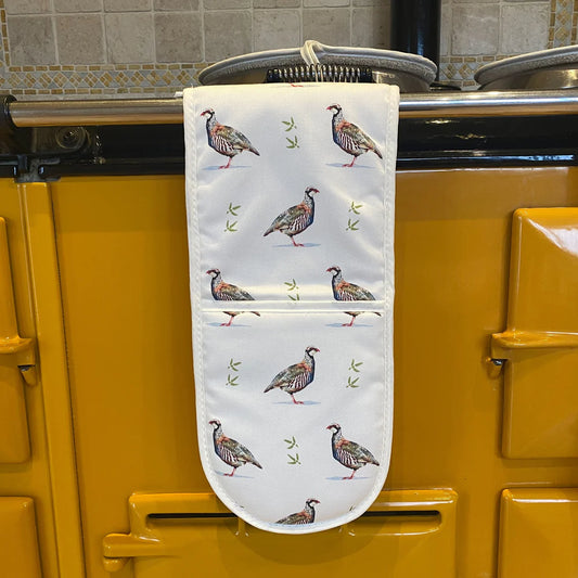 Susel & Co Partridge Double Oven Glove