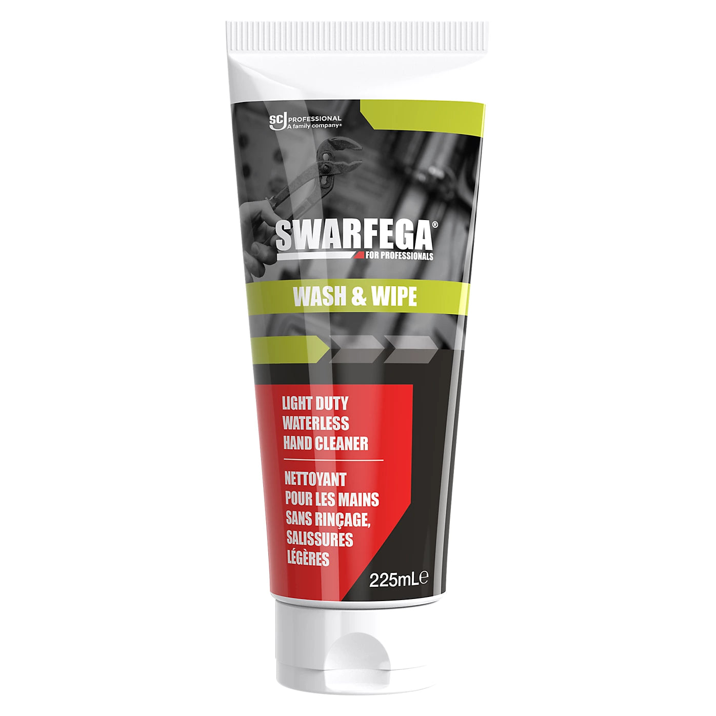 Swarfega Wash & Wipe Waterless Hand Cleaner 250ml