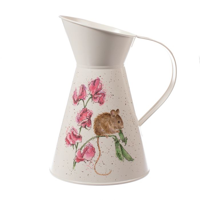 Wrendale The Pea Thief Mouse Flower Jug