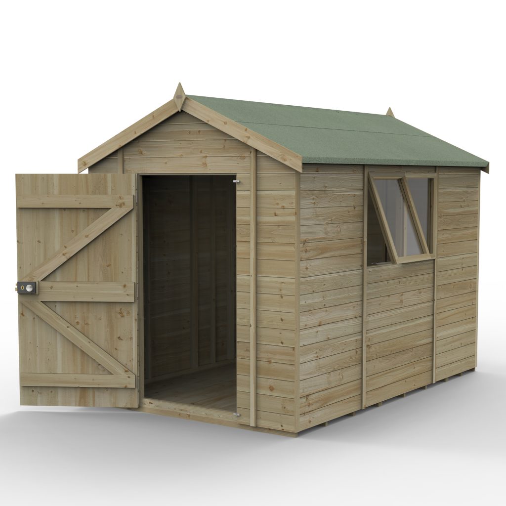 Forest Garden Timberdale 10x6 Apex Shed