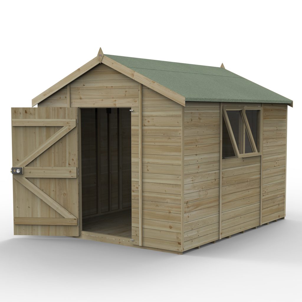 Forest Garden Timberdale 10x8 Apex Shed