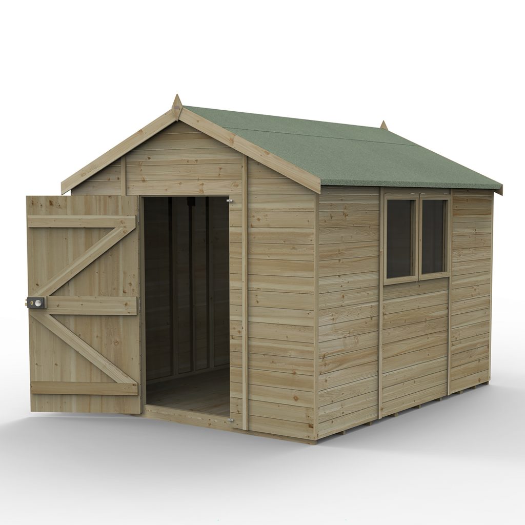 Forest Garden Timberdale 10x8 Apex Shed