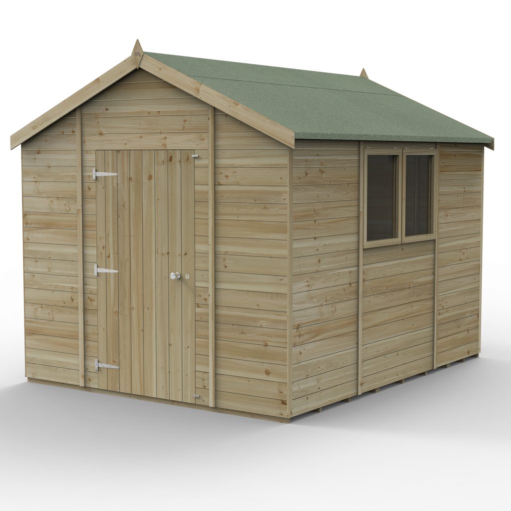 Forest Garden Timberdale 10x8 Apex Shed