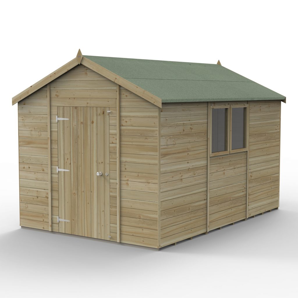 Forest Garden Timberdale 12x8 Apex Shed