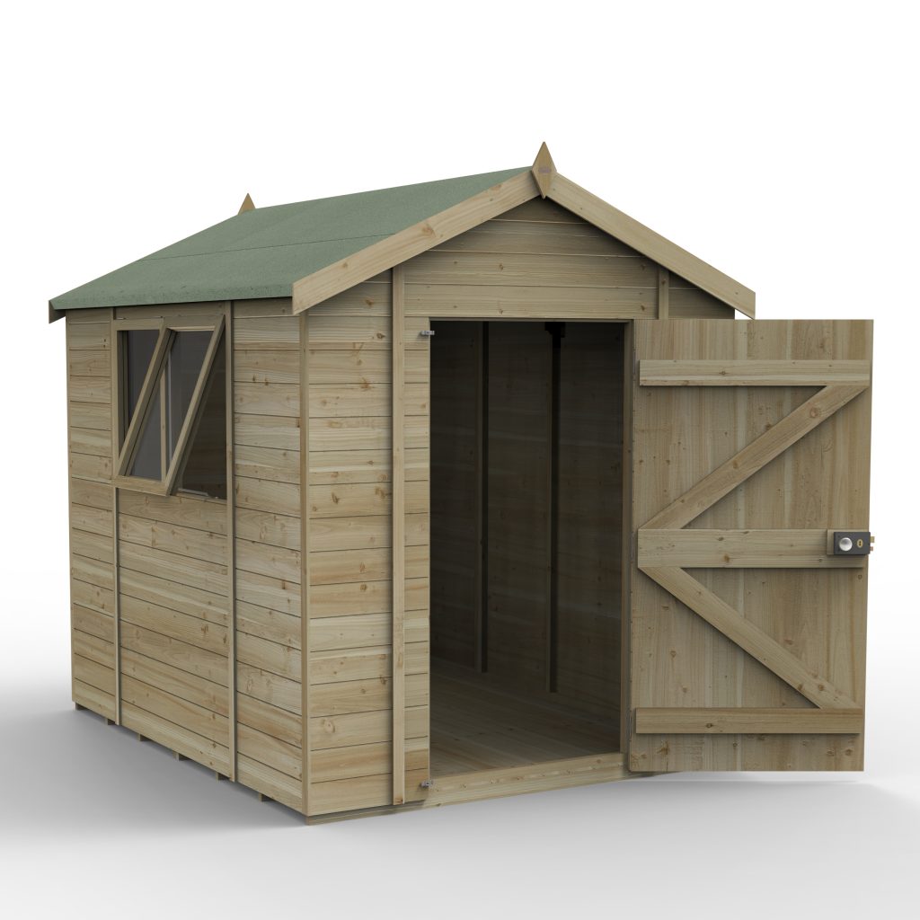 Forest Garden Timberdale 8x6 Apex Shed