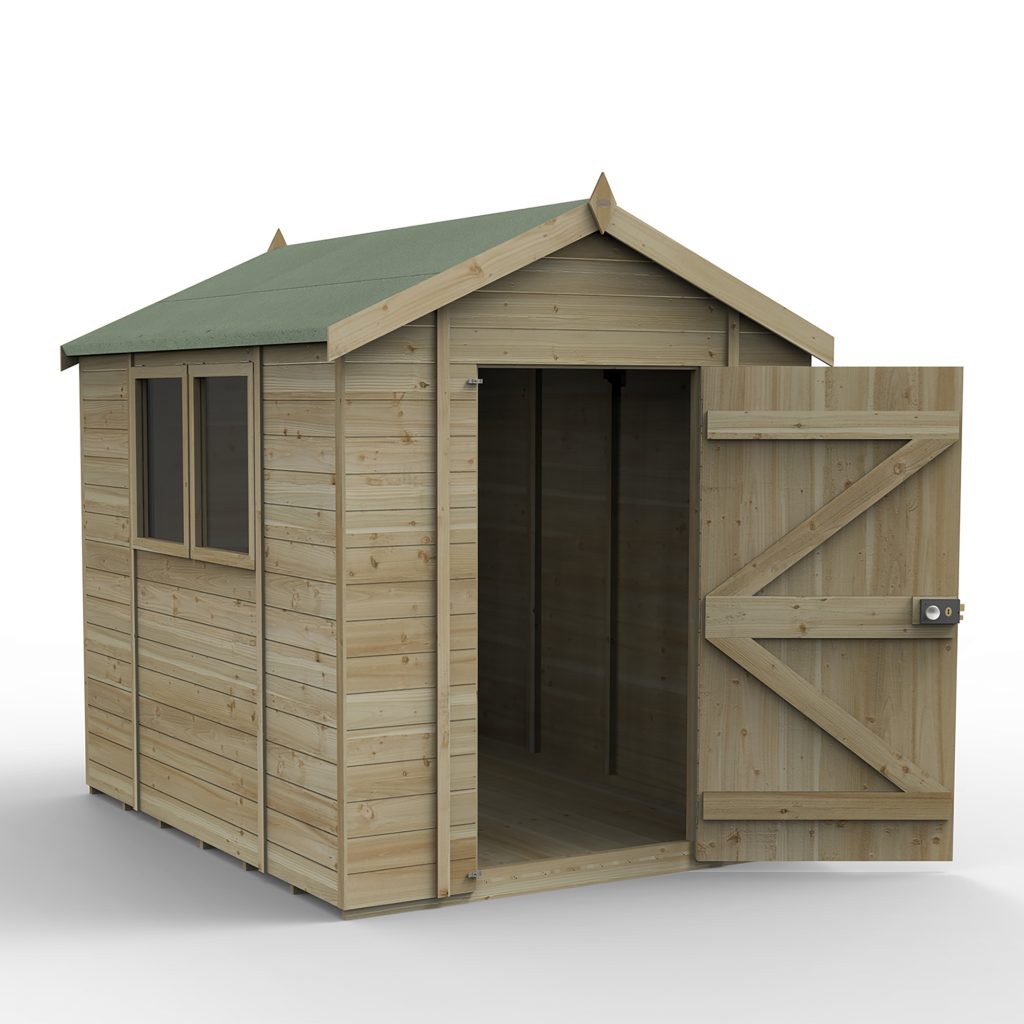 Forest Garden Timberdale 8x6 Apex Shed