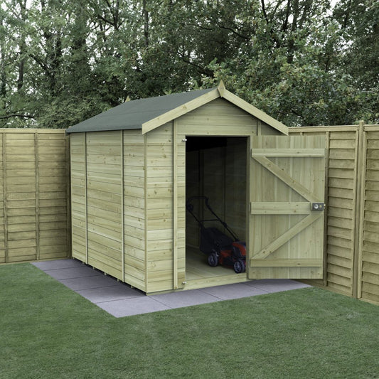 Forest Garden Timberdale 8x6 Apex Shed without Windows