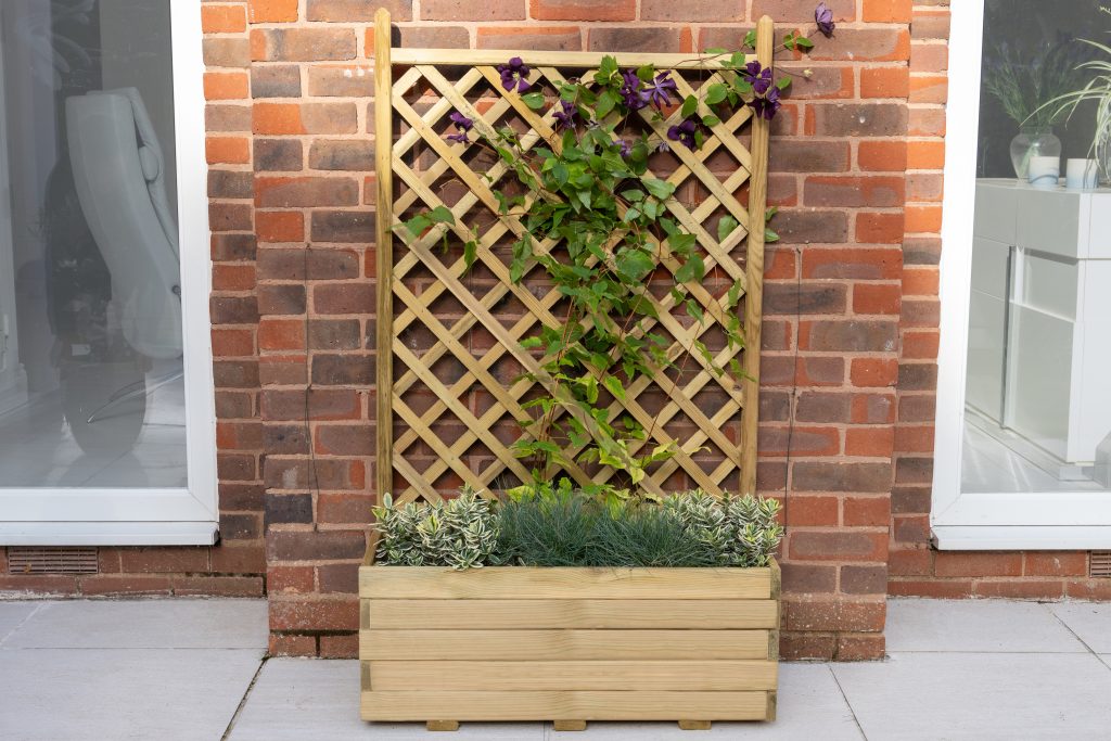 Forest Garden Trellis Planter