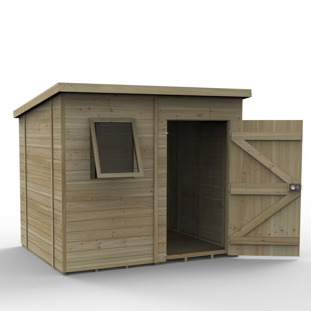 Forest Garden Timberdale 8x6 Pent Shed