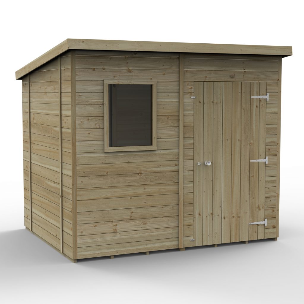 Forest Garden Timberdale 8x6 Pent Shed