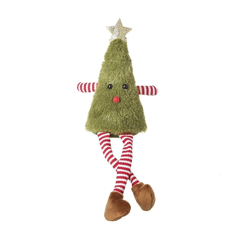 Heaven Sends Furry Christmas Tree Character Decoration