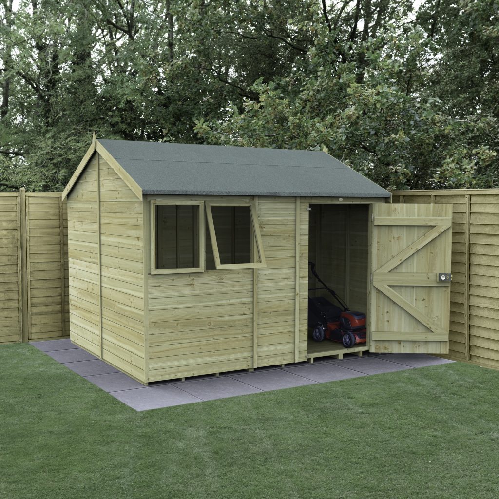 Forest Garden Timberdale 10x8 Reverse Apex Shed
