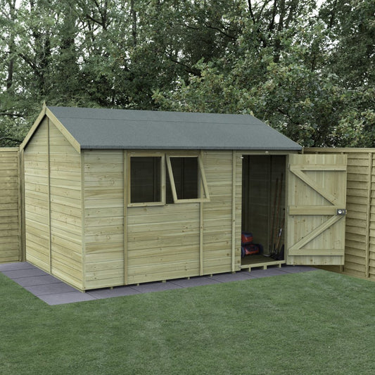 Forest Garden Timberdale 12x8 Reverse Apex Shed