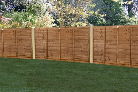 Forest Garden Pressure Treated Superlap Fence Panel