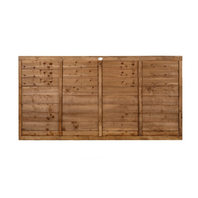 Forest Garden Pressure Treated Superlap Fence Panel