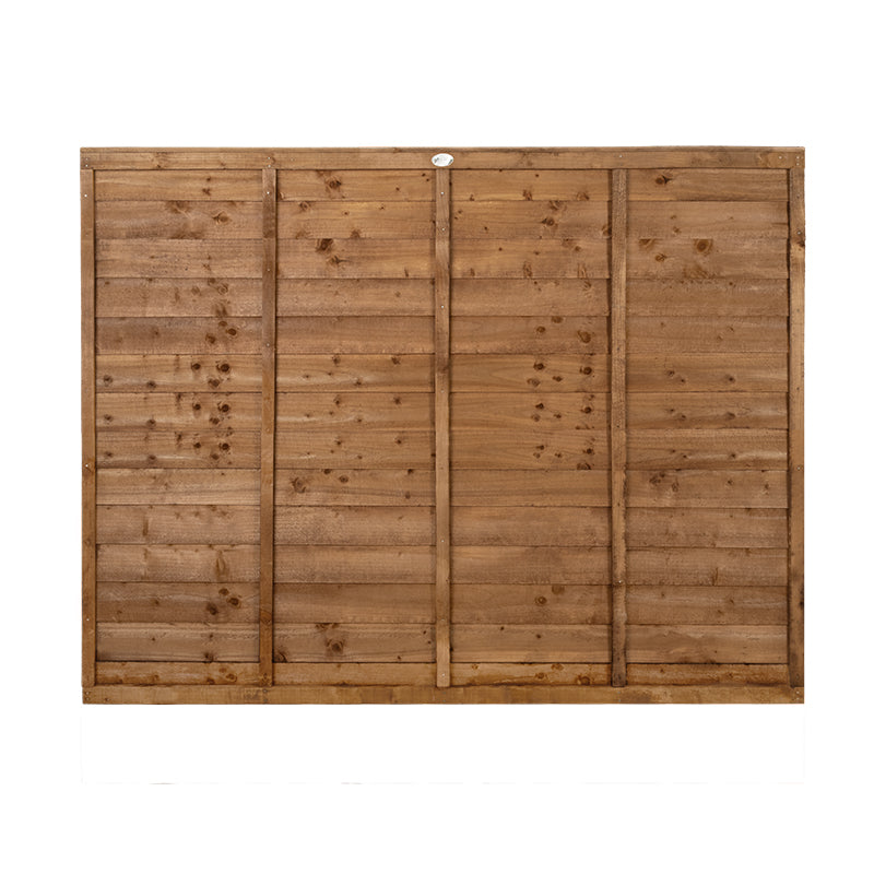 Forest Garden Pressure Treated Superlap Fence Panel